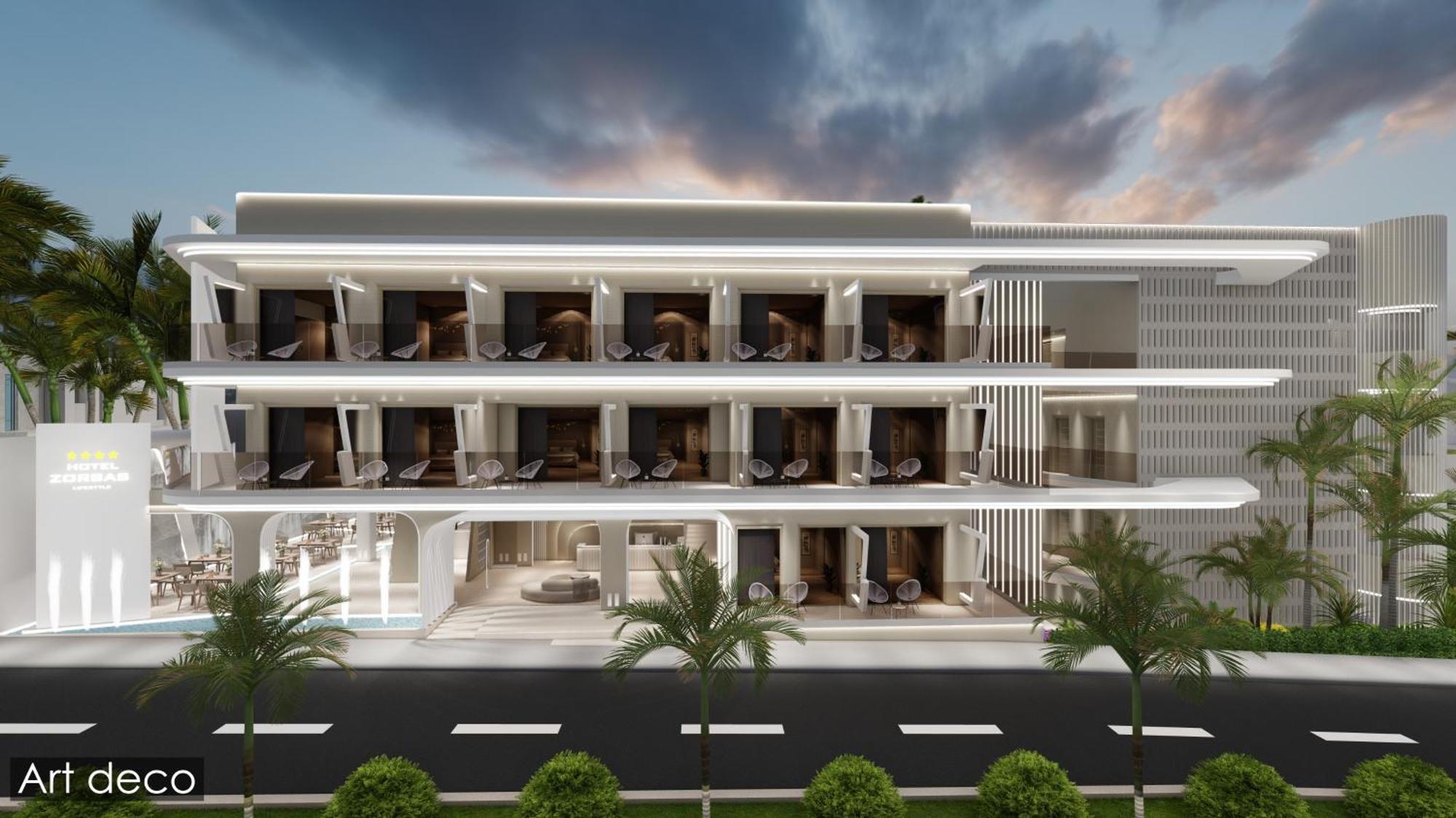 Zorbas Hotel Georgioupoli Eksteriør billede