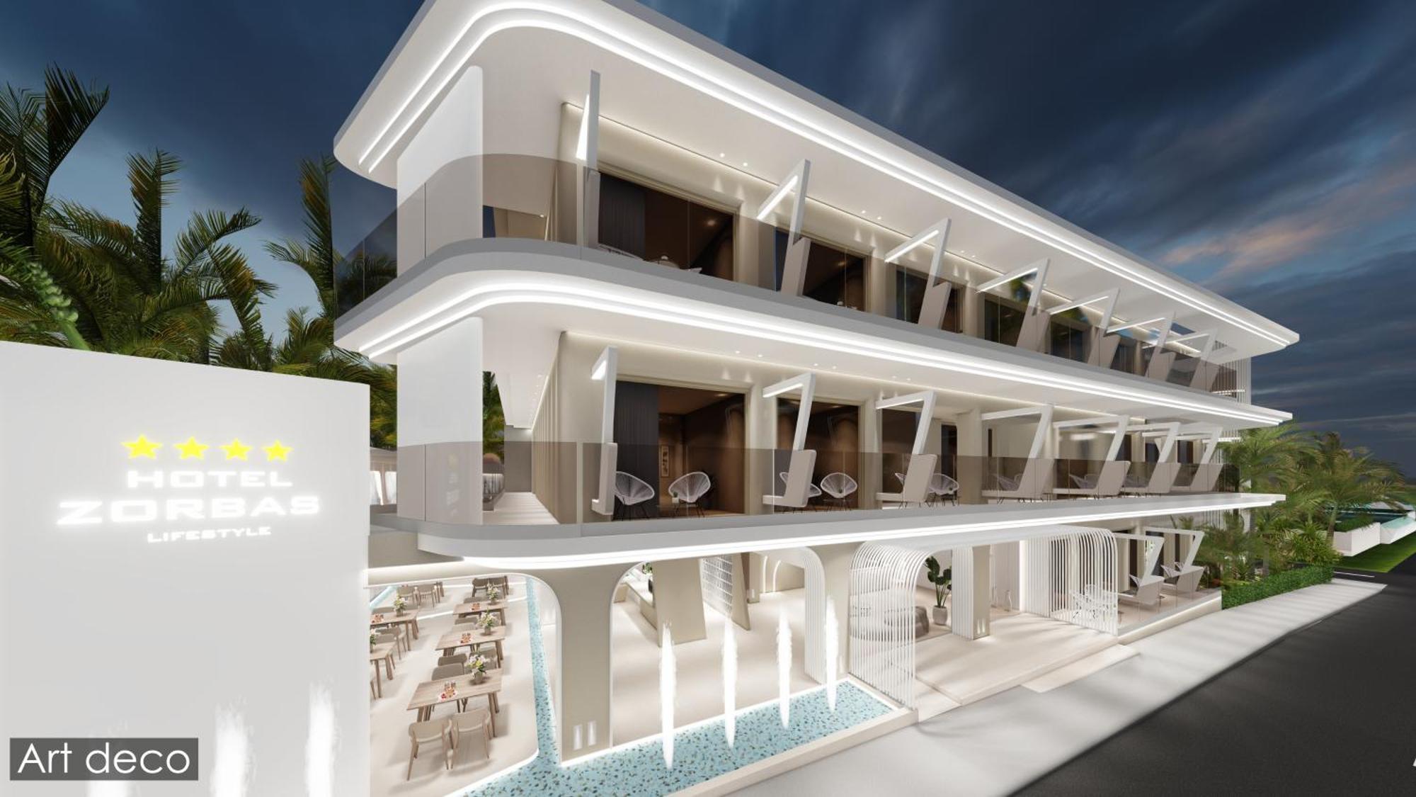 Zorbas Hotel Georgioupoli Eksteriør billede